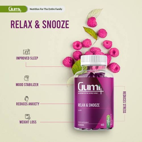 Gumi Relax & Snooze – An Effective Supplement to Improve Your Mood and Sleep